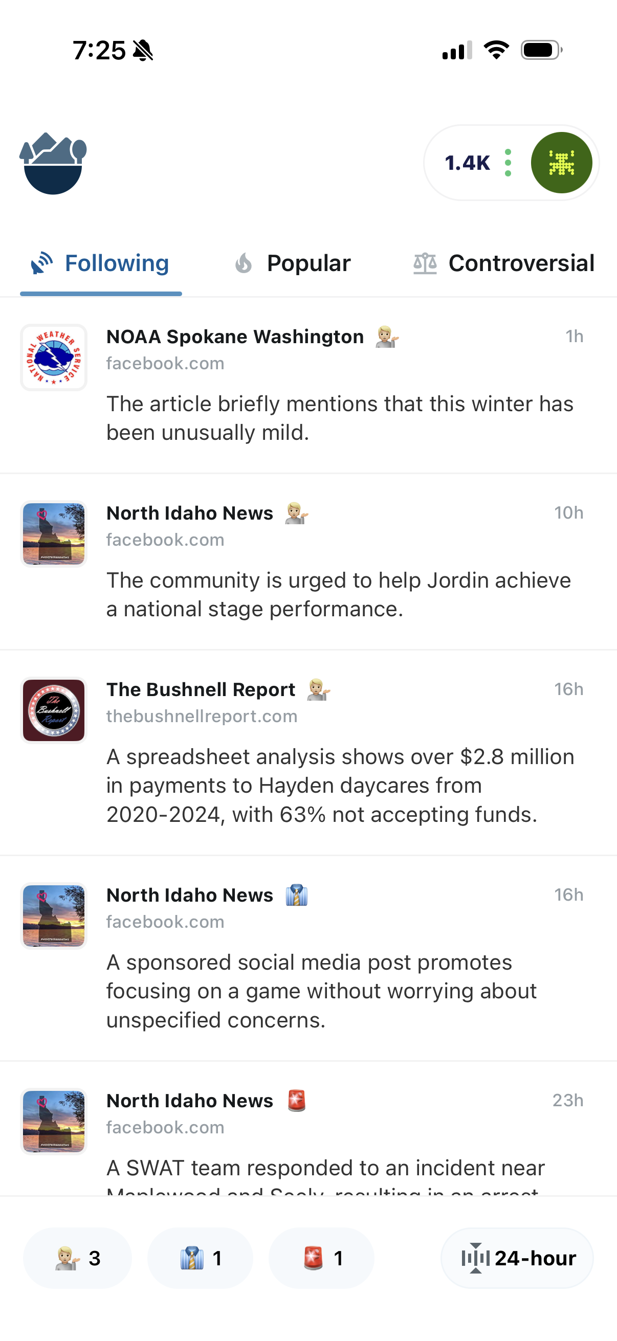 ReadOut app screenshot